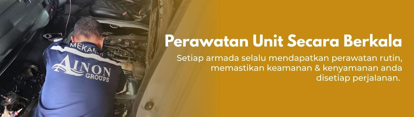 perawatan unit royal shuttle